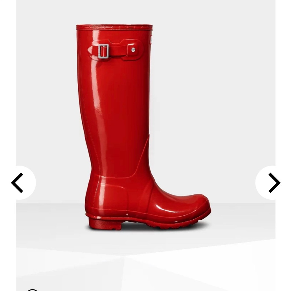 Red Hunter Rain Boots